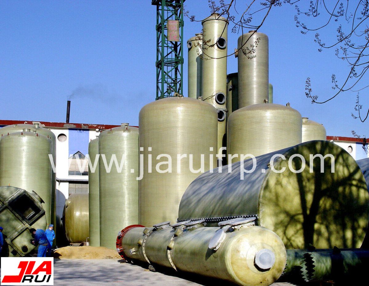 Chemical industry GRP tanks Chemical industry GRP tanks